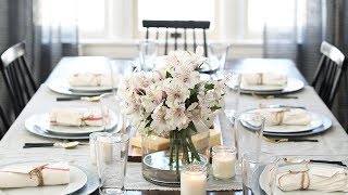 Entertaining with a Casual Elegant Dinner Party [upl. by Zolly]