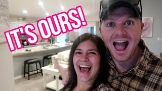 We Bought Our FIRST HOME  House Tour 🏡🎉 [upl. by Ardnu]