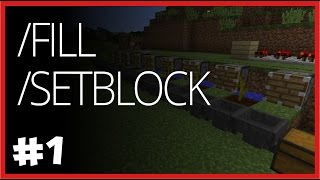 fill ve setblock  Minecraft Komut Kullanımı [upl. by Colpin]