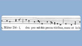 Ave Maria Antiphon Simple tone [upl. by Suriaj]