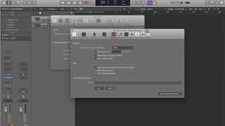 Setup Advanced Audio Preferences in Logic Pro X [upl. by Ramor]