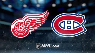 Byron Galchenyuk lead Habs to 101 rout of Red Wings [upl. by Gaye]