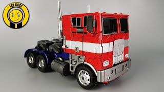 WeiJiang Evasion Mode Optimus Prime Transformers Movie 4 WeiJiang Black Apple M01 Truck Robot Toys [upl. by Amjan]