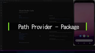 Path Provider  Flutter Package [upl. by Rybma]