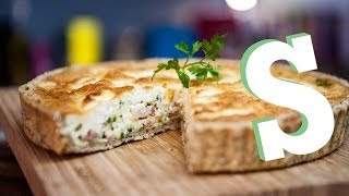 The Ultimate Bacon amp Leek Quiche Recipe  SORTED [upl. by Mikel]