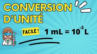 Conversions dunités faciles   SECONDE  PREMIERE  TERMINALE [upl. by Acinomed]