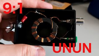 Building a 91 UNUN With FT14043 Toroid [upl. by Filip]