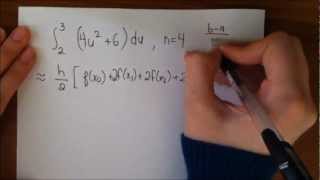 Numerical Integration Trapezoidal Rule Tutorial [upl. by Edieh]