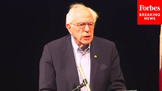 Bernie Sanders Warns Iowa City About Rise Of Oligarchy Power In The United States [upl. by Gerstein]