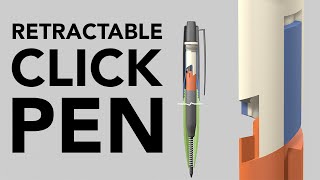 How a Retractable Ballpoint Pen Works [upl. by Eimam]