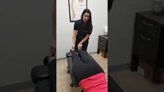 Chiropractor Activator Method Instrument adjusting [upl. by Annaeerb88]