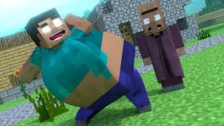 Top 4 Funny Minecraft Animations BY MrFudgeMonkeyz [upl. by Danny]