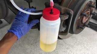 DIY Brake Fluid ChangeBleed MADE EASY [upl. by Monjan]