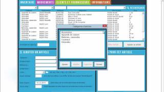 EXCEL Application de gestion de stock pour Excel [upl. by Ardiedak]