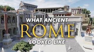 Virtual Rome What Did Ancient Rome Look Like [upl. by Thurber]