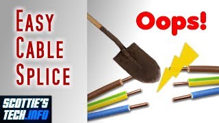 Easy waterproof Cable and Wire Splice [upl. by Nawram]