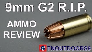 G2 Research RIP 9mm Ammo Review [upl. by Benioff34]