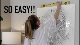 HOW TO HANG ART ON YOUR WALLS  Design Time [upl. by Essilec]