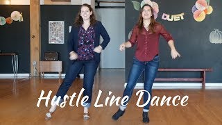 Line Dance 101 Hustle [upl. by Kathlene]