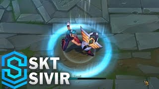 SKT Sivir Skin Spotlight  PreRelease  League of Legends [upl. by Shandie]