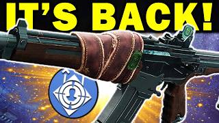 One of the most Powerful Weapons in Destiny 2 History is Back [upl. by Nudnarb876]