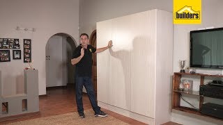 How to assemble Wardrobe Flatpack 3 Door [upl. by Ahael37]