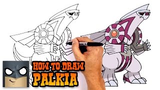 How to Draw Palkia  Pokemon [upl. by Joelly58]