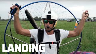 Landing  Top Tips for Paramotoring [upl. by Lachus695]