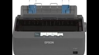 epson lx350 [upl. by Yemaj]