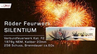 SILENTIUM von Röder Feuerwerk [upl. by Redep616]