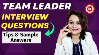 Team Leader Interview Questions  IT BPO HR Finance Logistics Sales [upl. by Bamby783]