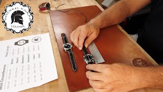 HOW TO PROPERLY SIZE YOUR WRIST for the correct Watch Strap or Band Length Short Standard Long [upl. by Einneg]