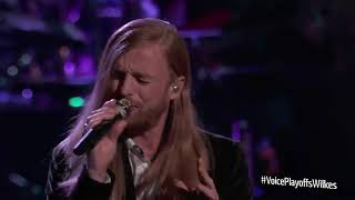 The Voice 2018 WILKES  Live Playoffs quotBrotherquot [upl. by Darrin]