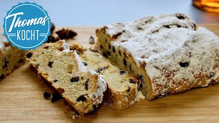 Dresdner Christstollen selber backen  Thomas kocht [upl. by Haizek]