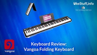 Keyboard Review Vangoa Folding Piano [upl. by Fatimah627]