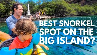 How to Kayak and Snorkel to the Captain Cook Monument on Hawaii Big Island  Kealakekua Bay [upl. by Masha]