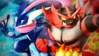 Greninja vs Incineroar Epic Rap Battles of Pokemon 21 [upl. by Milissa]