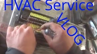 HVAC Service Vlog Wiring Duct Smoke Detector A Day in the Life Episode 25 3915 [upl. by Damour]