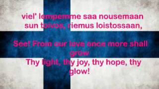 Finland National Anthem English lyrics [upl. by Graeme]