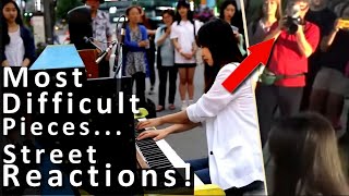 Top 5 Most Technically Difficult Street Piano Performances [upl. by Nemraciram]