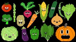 Vegetables  Learn Veggies  Veggie Song  The Kids Picture Show Fun amp Educational Learning Video [upl. by Alicsirp]