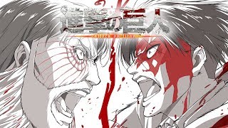 Attack on Titan Season 3 OST Levi VS Beast Titan [upl. by Trahern]