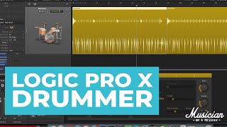 Logic Pro X Drummer Tutorial [upl. by Nahpos]