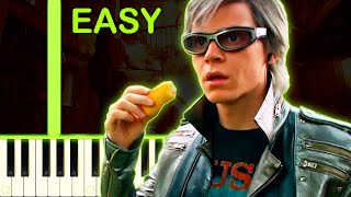 SWEET DREAMS  XMen Apocalypse  EASY Piano Tutorial [upl. by Brader]