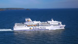 PontAven  Brittany Ferries Cruise Ferry [upl. by Eednim]