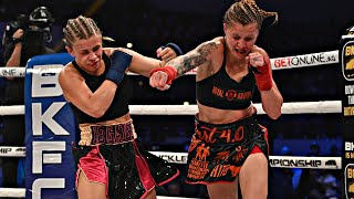 War Paige VanZant vs Britain Hart  Knuckle Mania [upl. by Alomeda]