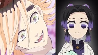 Douma se enamora de Shinobu  Animación Fandub Latino  Kimetsu no Yaiba [upl. by Ledniahs]