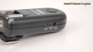 Yongnuo RF603 II Wireless Flash Trigger Transceivers Product Review [upl. by Ecinnaj]