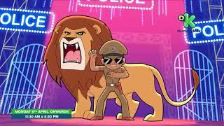 Little Singham  New Episodes  Starting 6th April 1130 am amp 530 pm  Discovery Kids India [upl. by Ellevel]