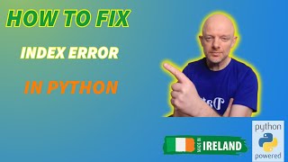 How to Fix Index Error List Index Out of Range [upl. by Campy]